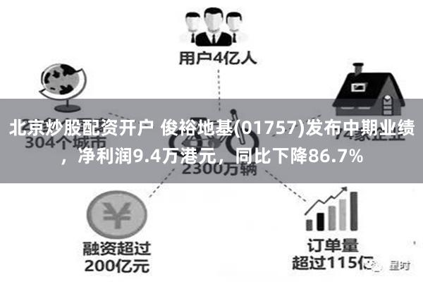 北京炒股配资开户 俊裕地基(01757)发布中期业绩，净利润9.4万港元，同比下降86.7%