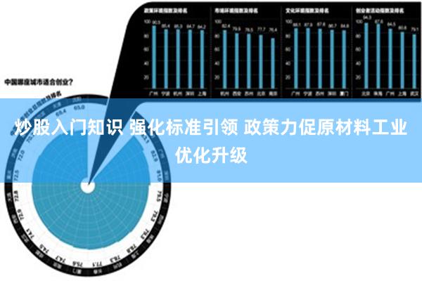 炒股入门知识 强化标准引领 政策力促原材料工业优化升级